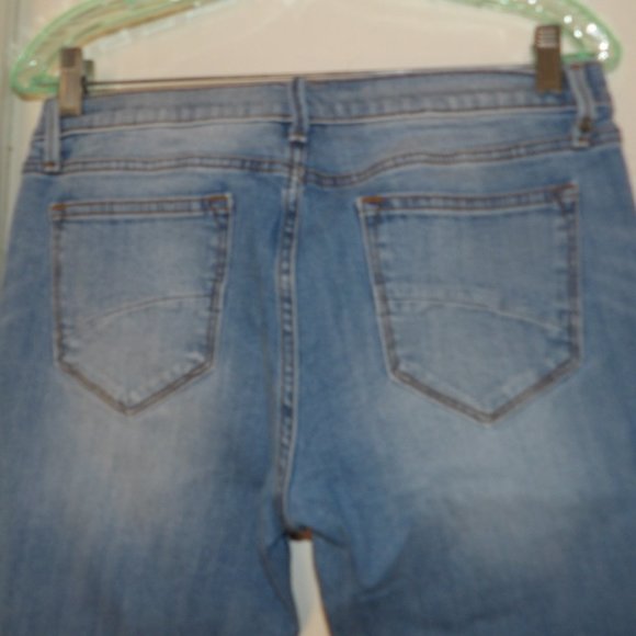 Driftwood Jackie Lace Hem Lighter Wash Jeans Sz 29 - Picture 6 of 8